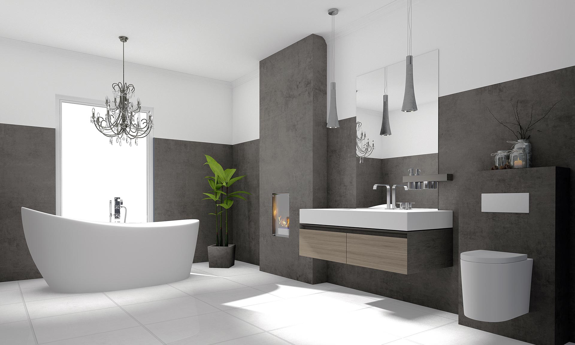 Salle de bain sur mesure Cholet